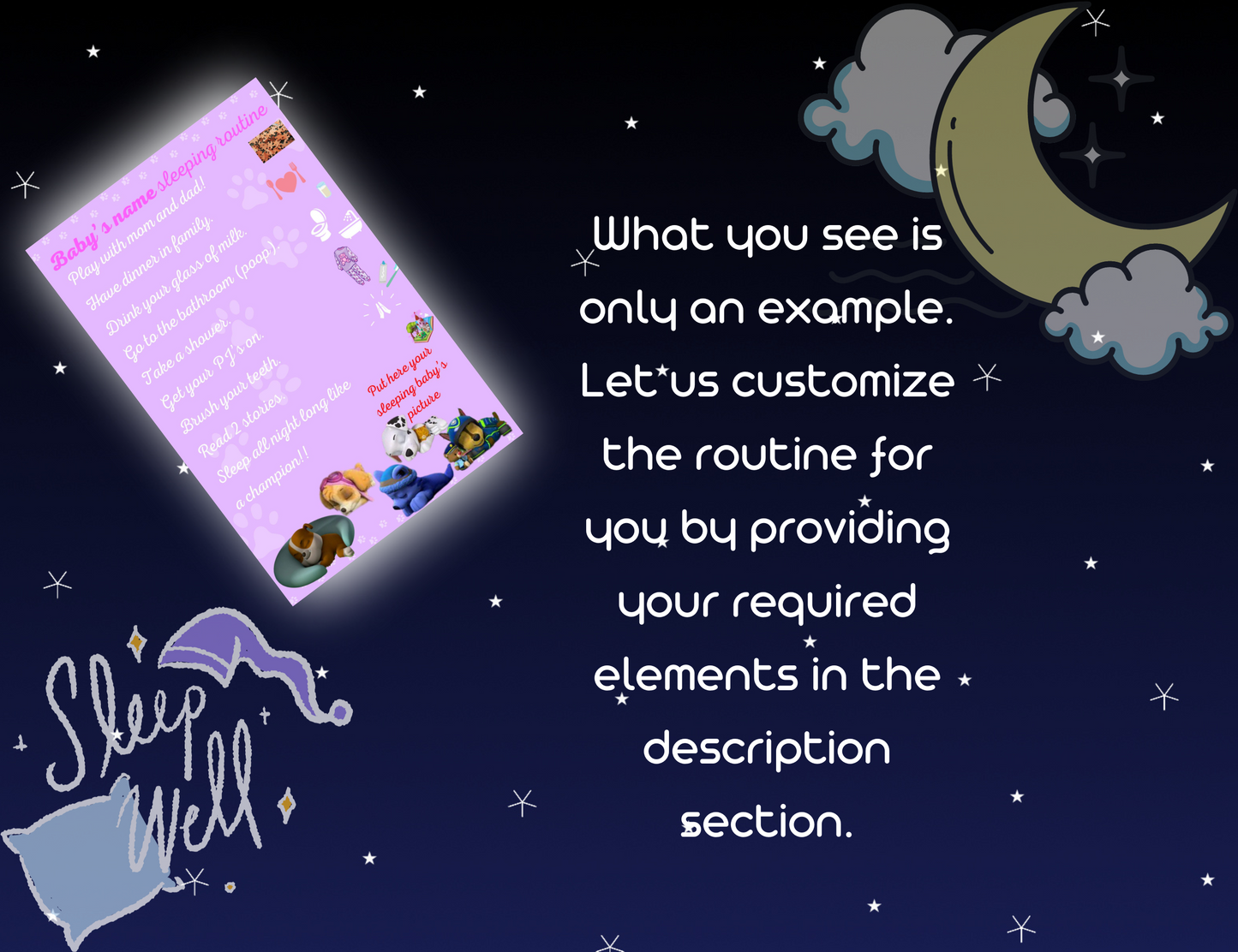 Sleeping routine for toddlers