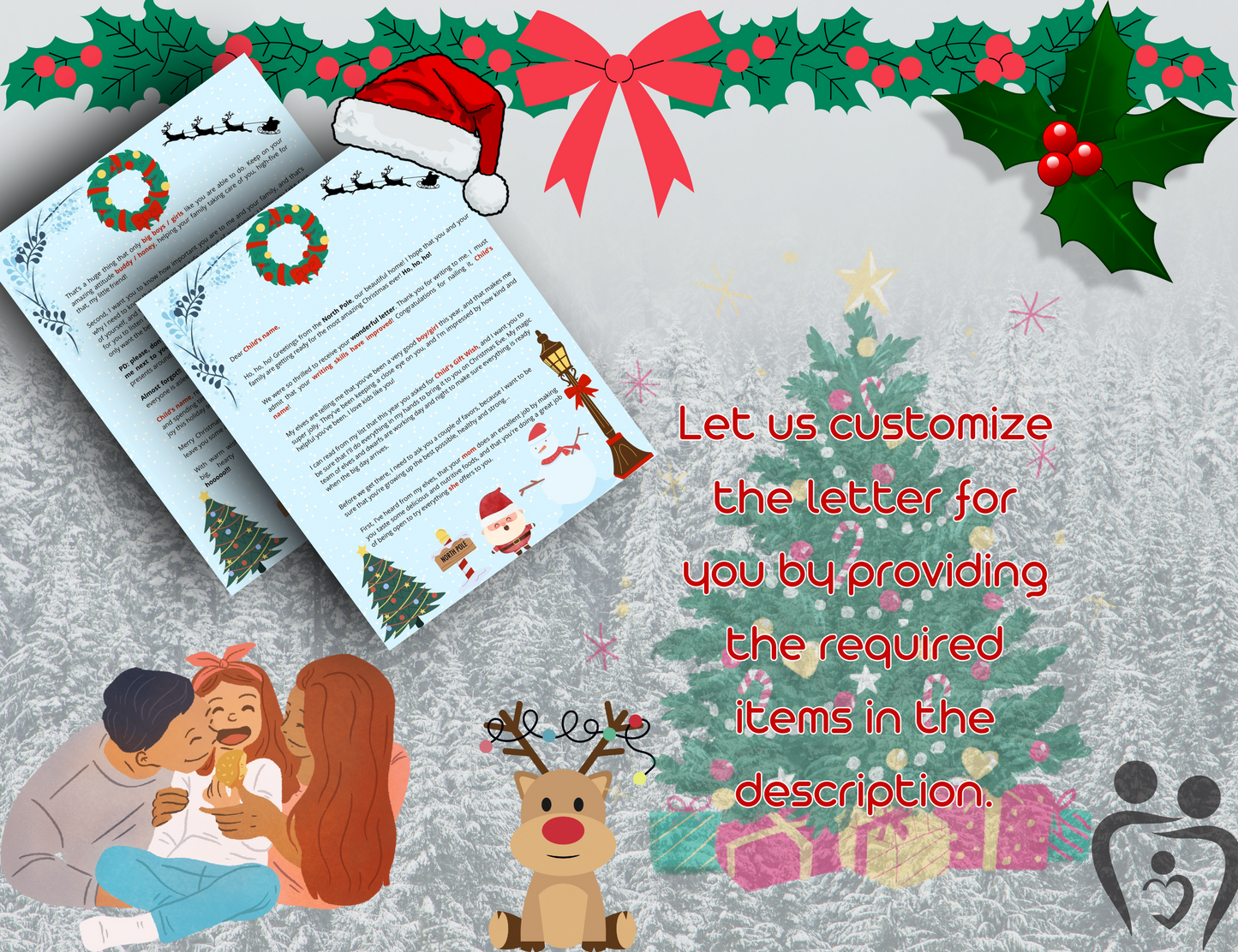 Santa replies by letter