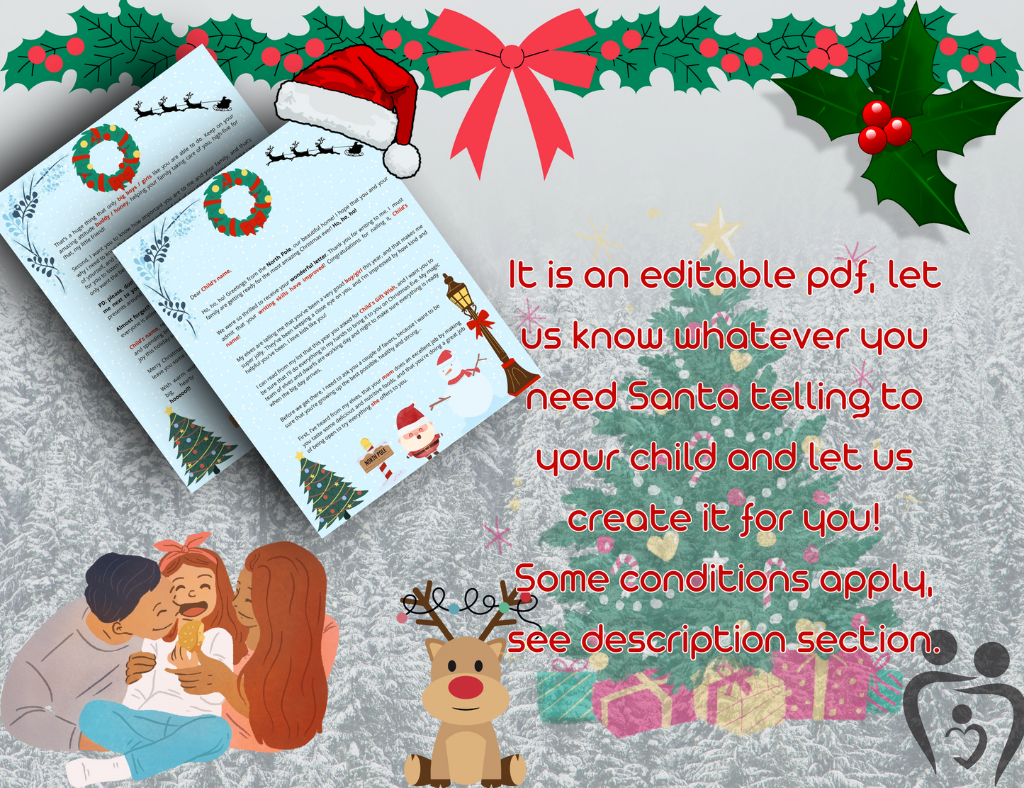 Santa replies by letter