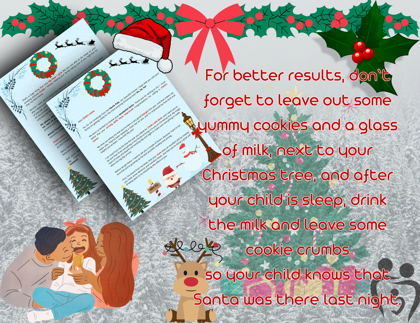 Santa replies by letter