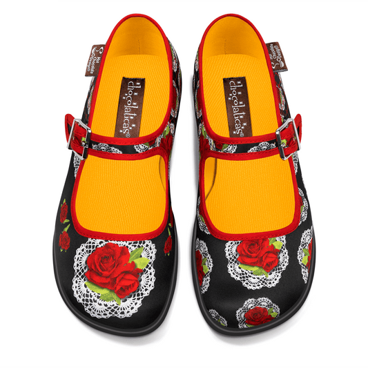Chocolaticas® ANDALUCIA Women's Mary Jane Flat
