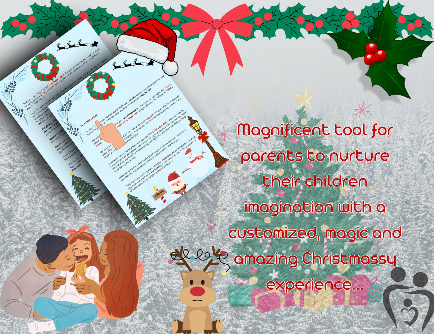 Santa replies by letter