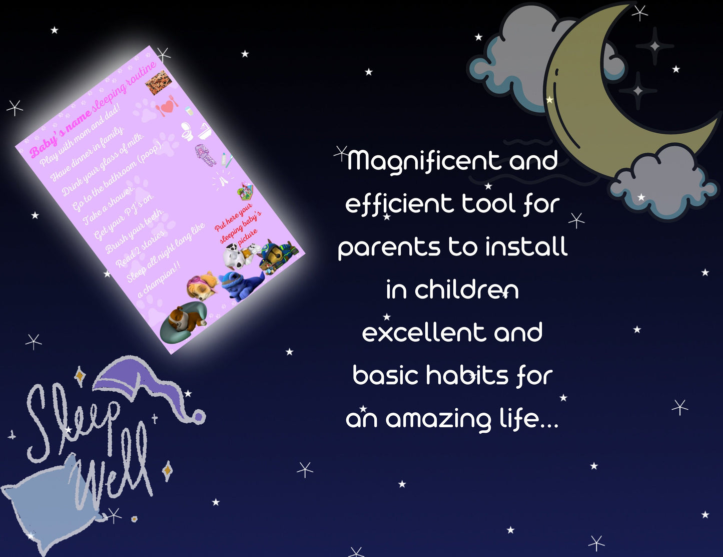 Sleeping routine for toddlers